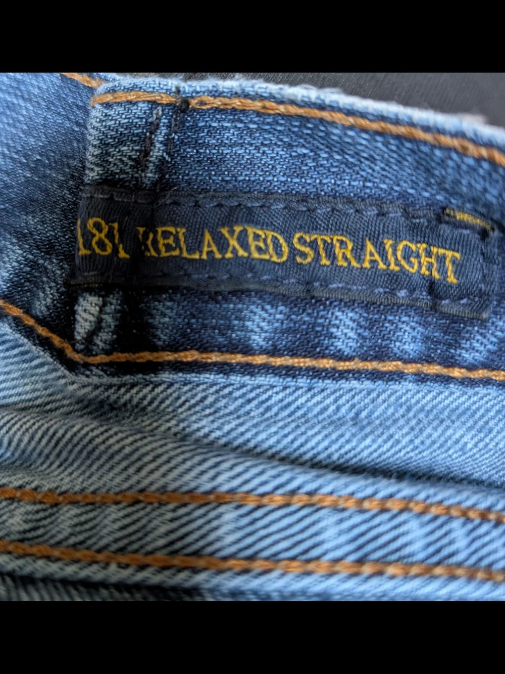 Lucky Brand Men’s Relaxed Straight Blue Denim Jeans Mid Rise 5-Pocket Sz 40